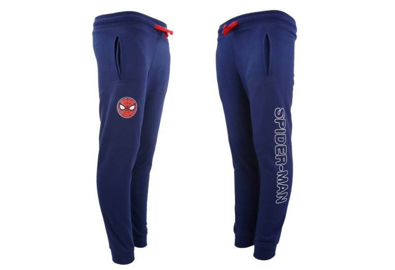 MARVEL Jogginghose Spiderman Jungen Kinder Sporthose Gr. 104 bis 134 von MARVEL