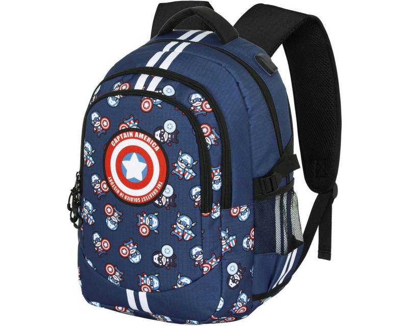MARVEL Kinderrucksack Captain America -PLUS Running Unisex Kinder von MARVEL
