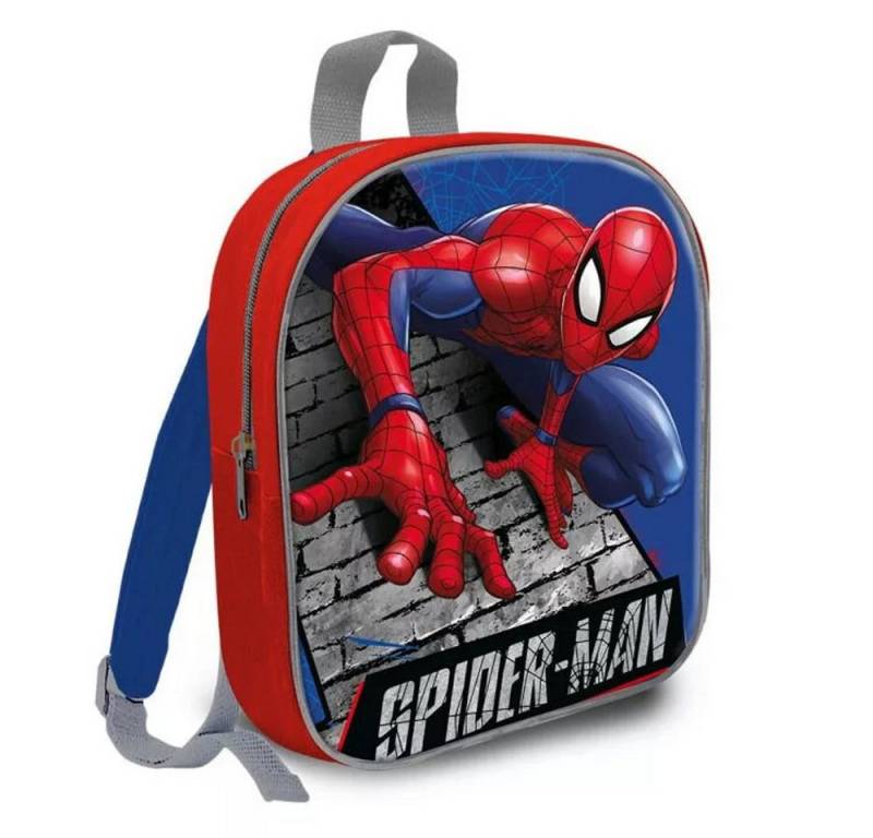 MARVEL Kinderrucksack Spider-Man Rucksack Kindergarten Tagesmutter Kinder Tasche 29cm von MARVEL