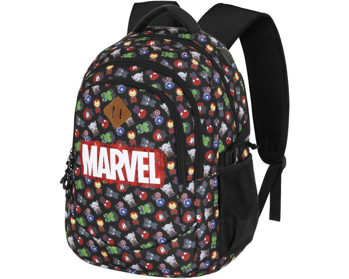 MARVEL Kinderrucksack The Avengers Chibi-PLUS Running Unisex Kinder von MARVEL