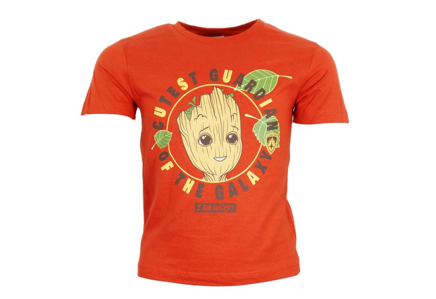 MARVEL Print-Shirt Guardians of the Galaxy Baby Groot Kinder T-Shirt Shirt Baumwolle, Gr. 98 bis 116 von MARVEL