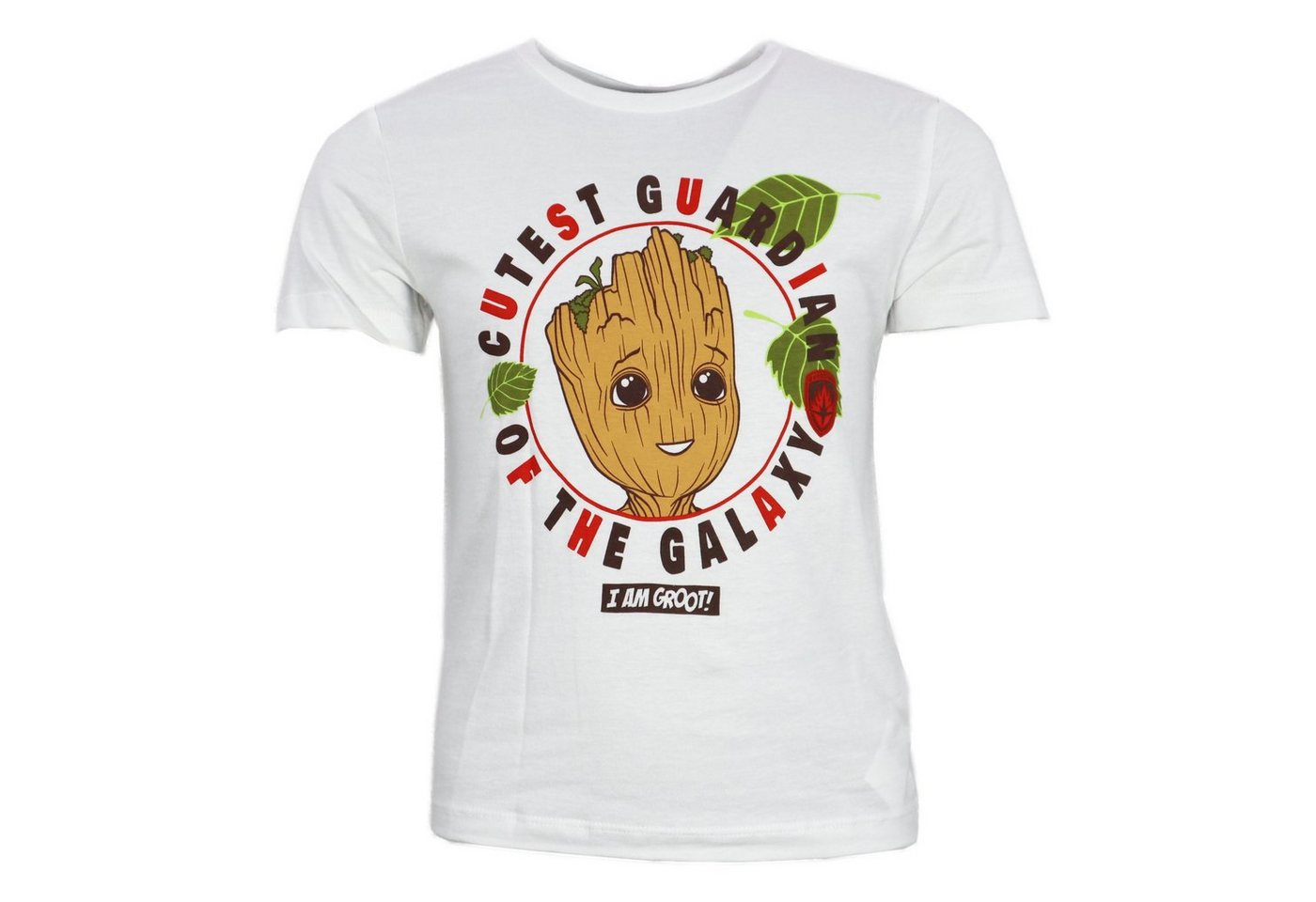 MARVEL Print-Shirt Guardians of the Galaxy Baby Groot Kinder T-Shirt Shirt Baumwolle, Gr. 98 bis 116 von MARVEL