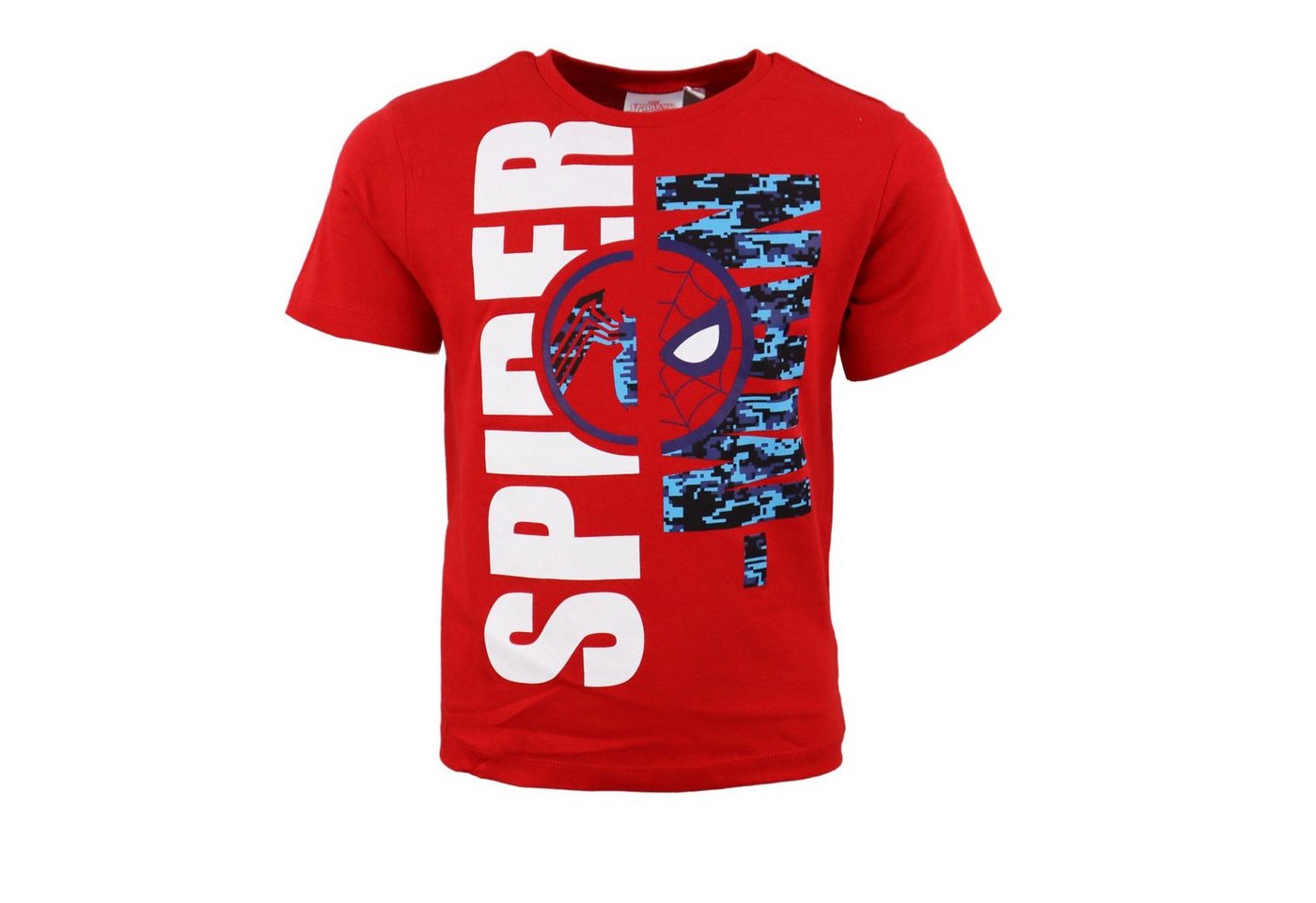 MARVEL Print-Shirt Marvel Spider-Man Kinder jungen kurzarm T-Shirt Gr. 98 bis 128, 100% baumwolle von MARVEL