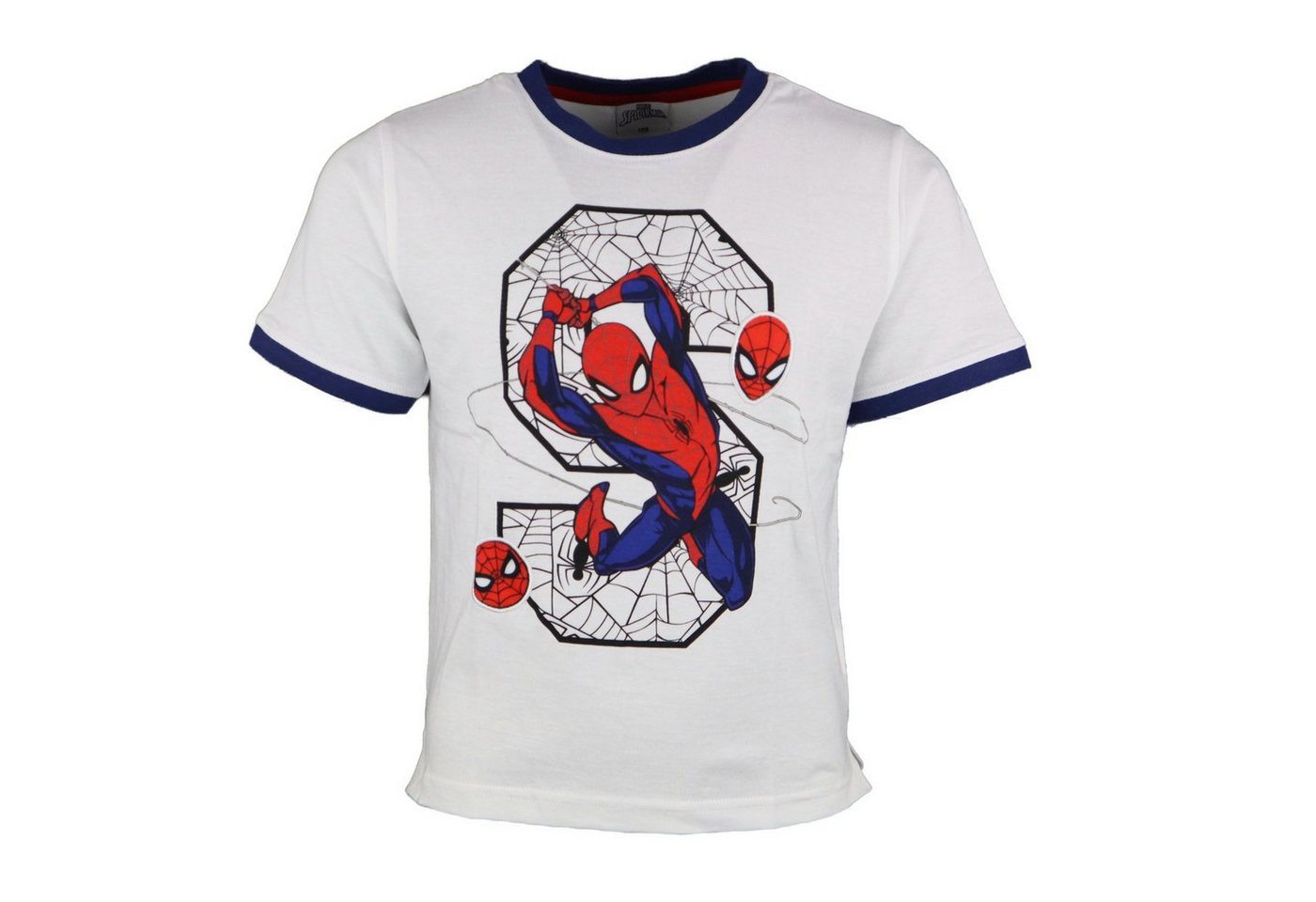 MARVEL Print-Shirt Spiderman Jungen Kinder Shirt Gr. 104 bis 134 von MARVEL