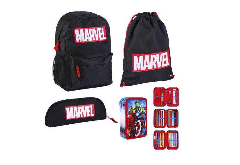 MARVEL Schulrucksack Schulpaketangebot Komplett-Set von MARVEL