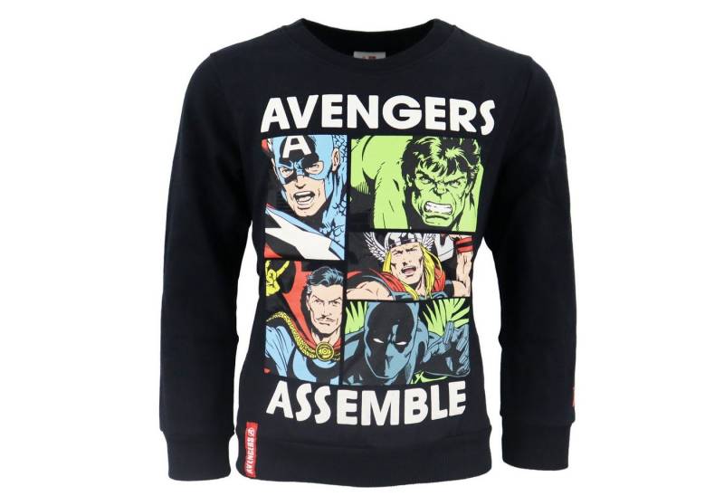 MARVEL Sweater Marvel Avengers Kinder Jungen Pullover Pulli Gr. 104 bis 152 Hulk Dr Strange von MARVEL