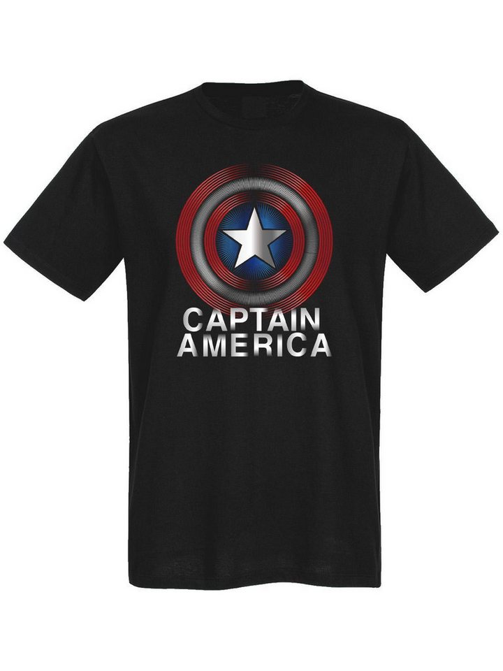 MARVEL T-Shirt Captain America Flash Logo von MARVEL