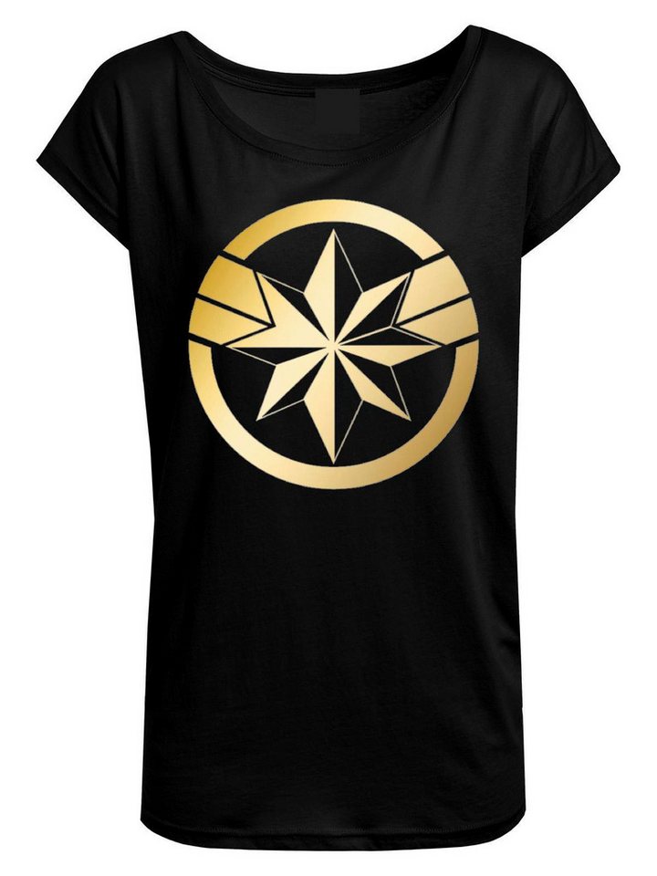 MARVEL T-Shirt The Marvels Captain Marvel Logo von MARVEL