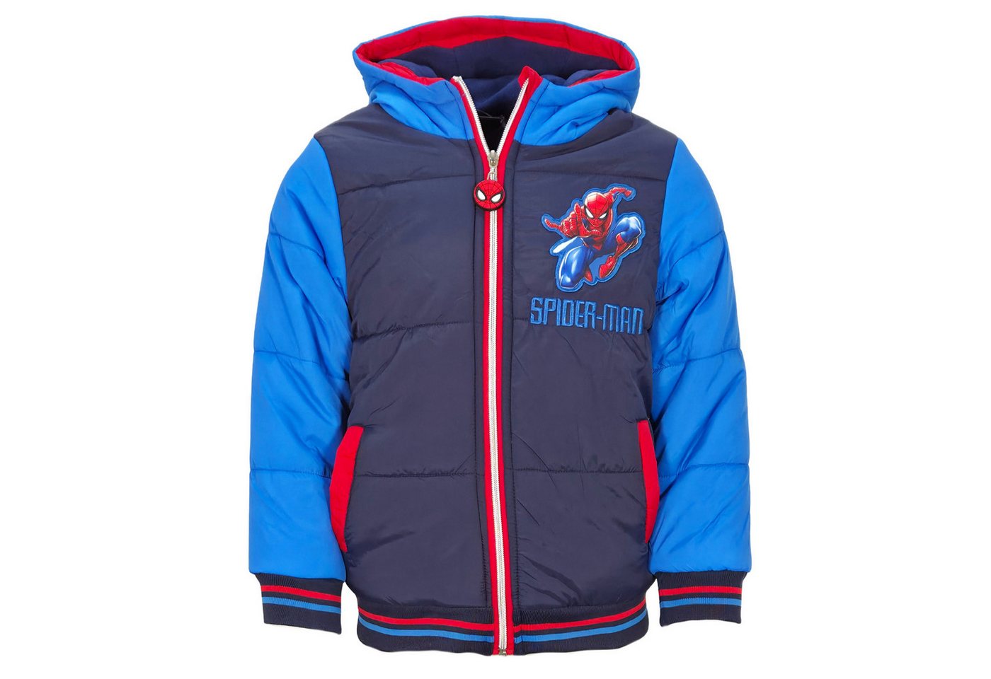 MARVEL Winterjacke Marvel Spiderman Kinder Jungen Winterjacke Jacke mit Kapuze Gr. 98 bis 128 MARVEL Winterjacke Marvel Spiderman Kinder Jungen Winterjacke Jacke mit Kapuze Gr. 98 bis 128 von MARVEL