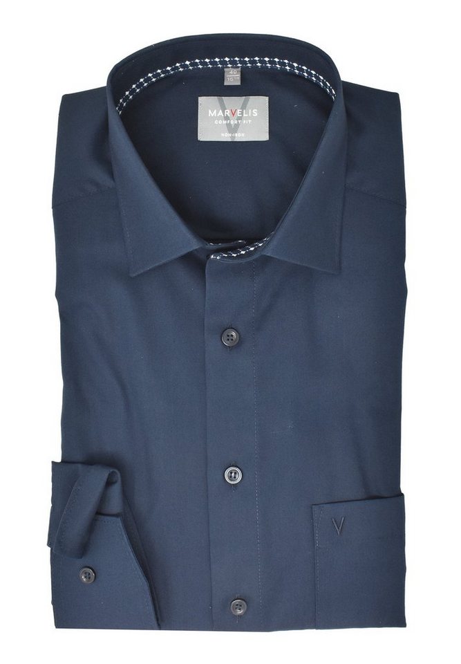 MARVELIS Businesshemd COMFORT FIT - Businesshemd bequeme Schnittführung MARVELIS Businesshemd COMFORT FIT - Businesshemd bequeme Schnittführung von MARVELIS
