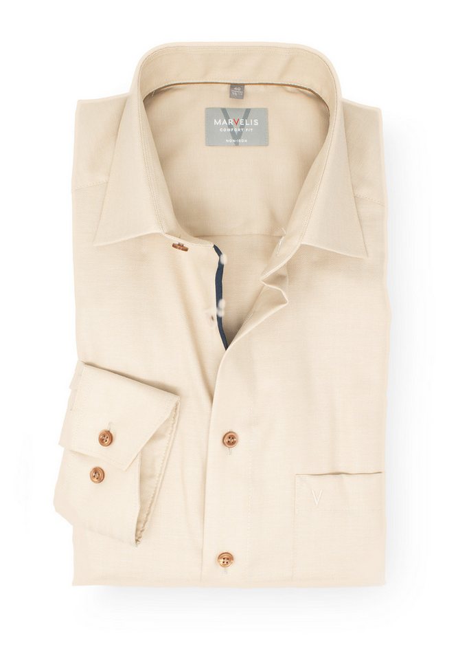 MARVELIS Businesshemd Comfort Fit bequeme Schnittführung von MARVELIS