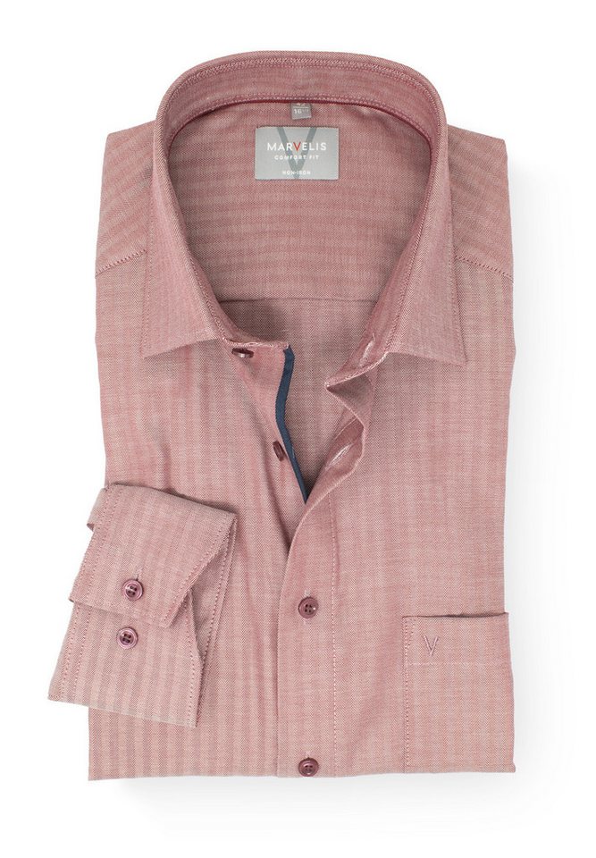 MARVELIS Businesshemd Comfort Fit bequeme Schnittführung von MARVELIS
