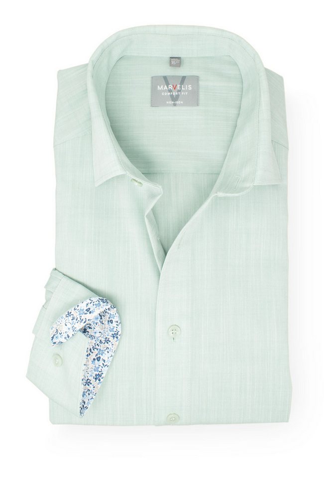 MARVELIS Businesshemd Comfort Fit bequeme Schnittführung von MARVELIS