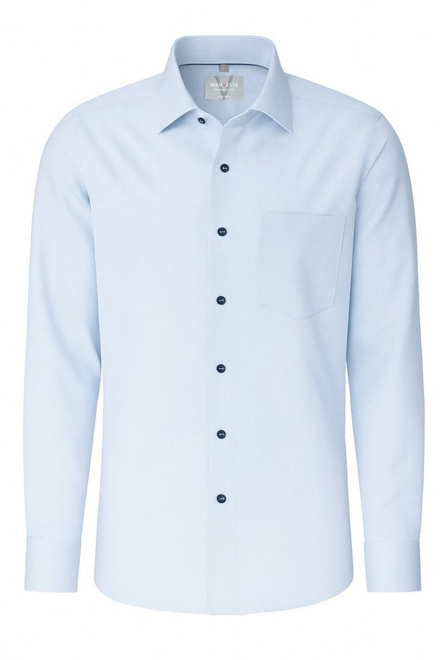 MARVELIS Businesshemd Comfort Fit bequeme Schnittführung von MARVELIS