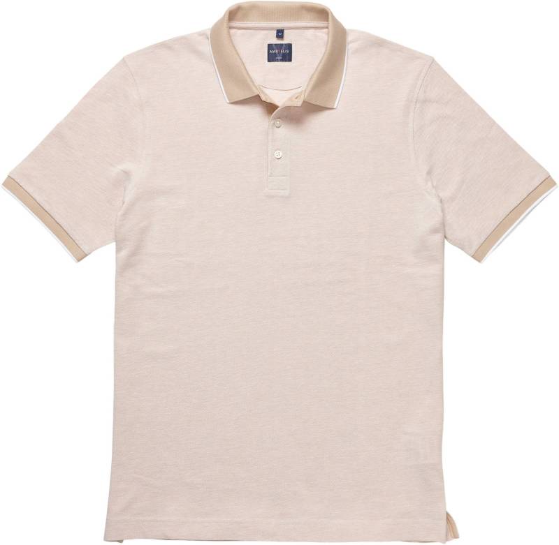 MARVELIS Poloshirt meliert, leicht tailliert von MARVELIS
