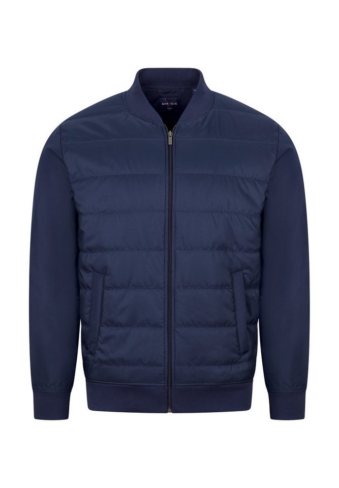 MARVELIS Steppjacke Steppjacke/Übergangsjacke - Casual Fit - Einfarbig - Marine von MARVELIS