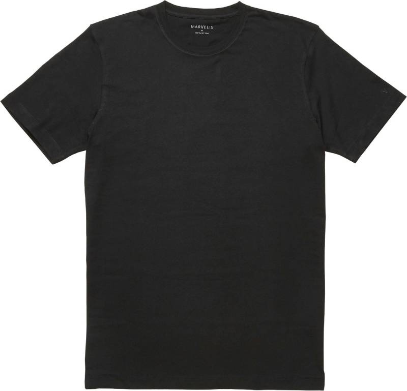 MARVELIS T-Shirt (Packung, 2-tlg) Doppelpack, basic, Rundhals, Unterziehshirt, regular fit von MARVELIS