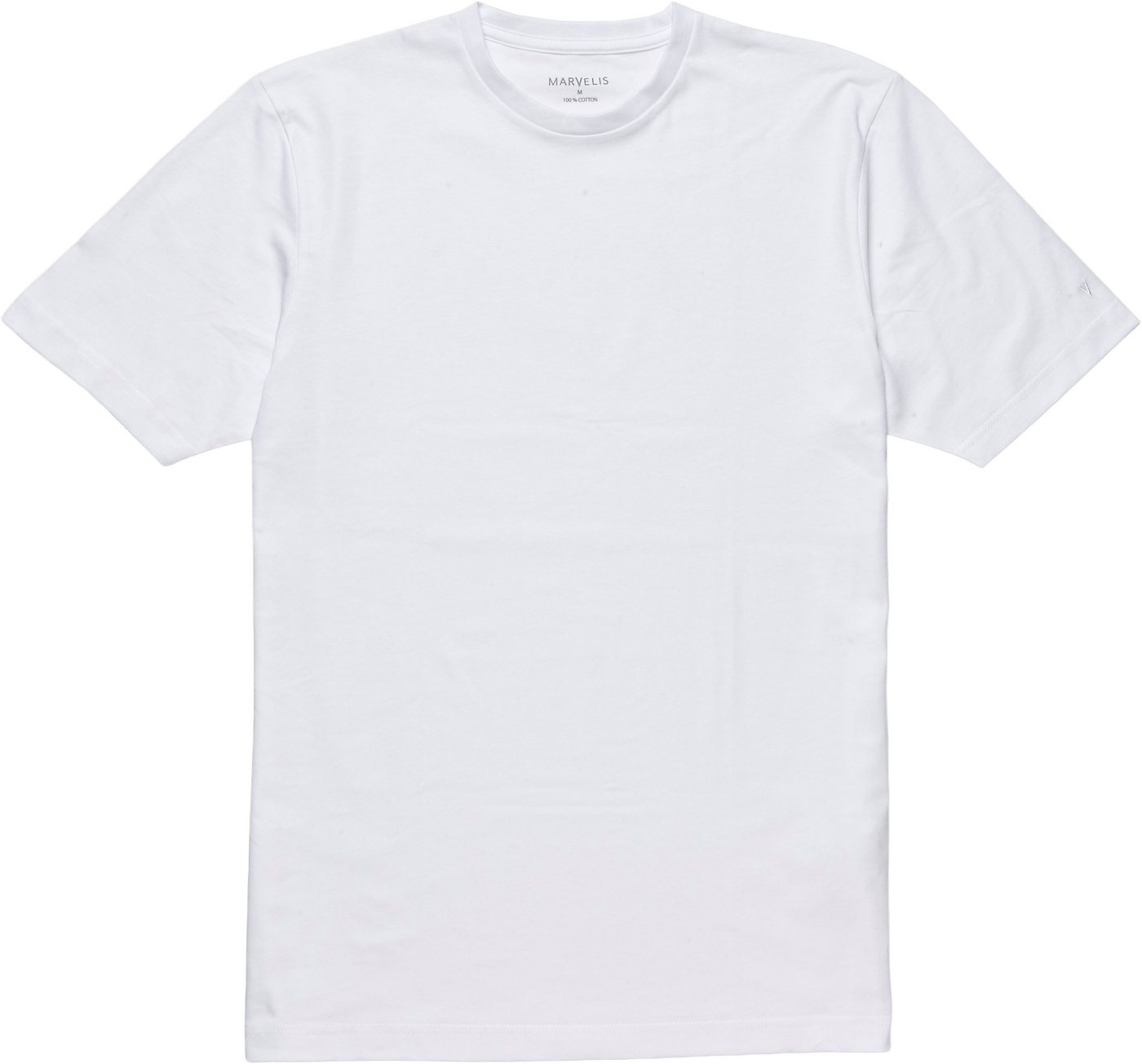 MARVELIS T-Shirt (Packung, 2-tlg) Doppelpack, basic, Rundhals, Unterziehshirt, regular fit von MARVELIS