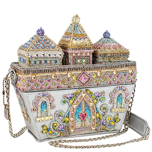 Mary Frances Damen Castles in The Air Crossbody Handtasche, Silber von MARY FRANCES