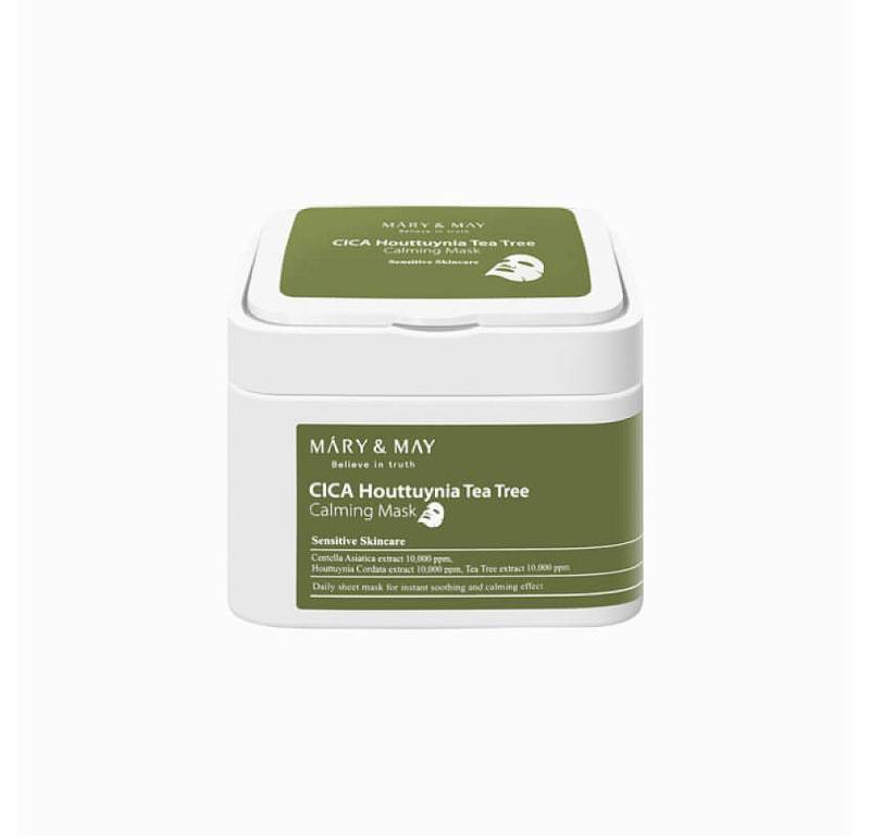 MARY & MAY Tuchmaske Mary & May Cica Houttuynia Tea Tree Calming Mask MARY & MAY Tuchmaske Mary & May Cica Houttuynia Tea Tree Calming Mask von MARY & MAY
