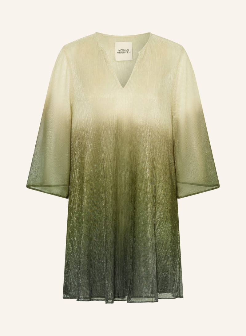 Maryan Mehlhorn Strandkleid Mit 3/4-Arm Und Glitzergarn gruen von MARYAN MEHLHORN
