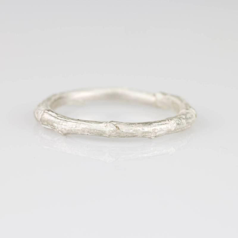 Solid 14K Gold Zweig Ring - Ehering Baum Natur Rustikaler von MARYJOHN