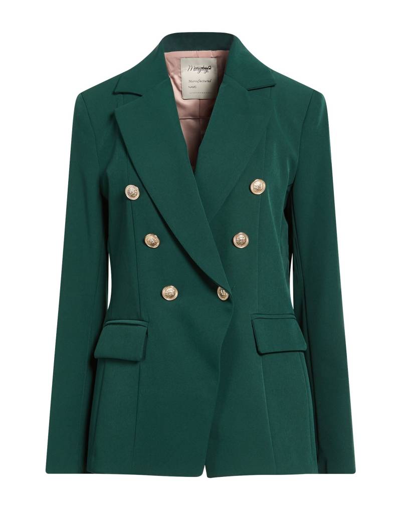 MARYLEY Blazer Damen Dunkelviolett MARYLEY Blazer Damen Dunkelviolett von MARYLEY