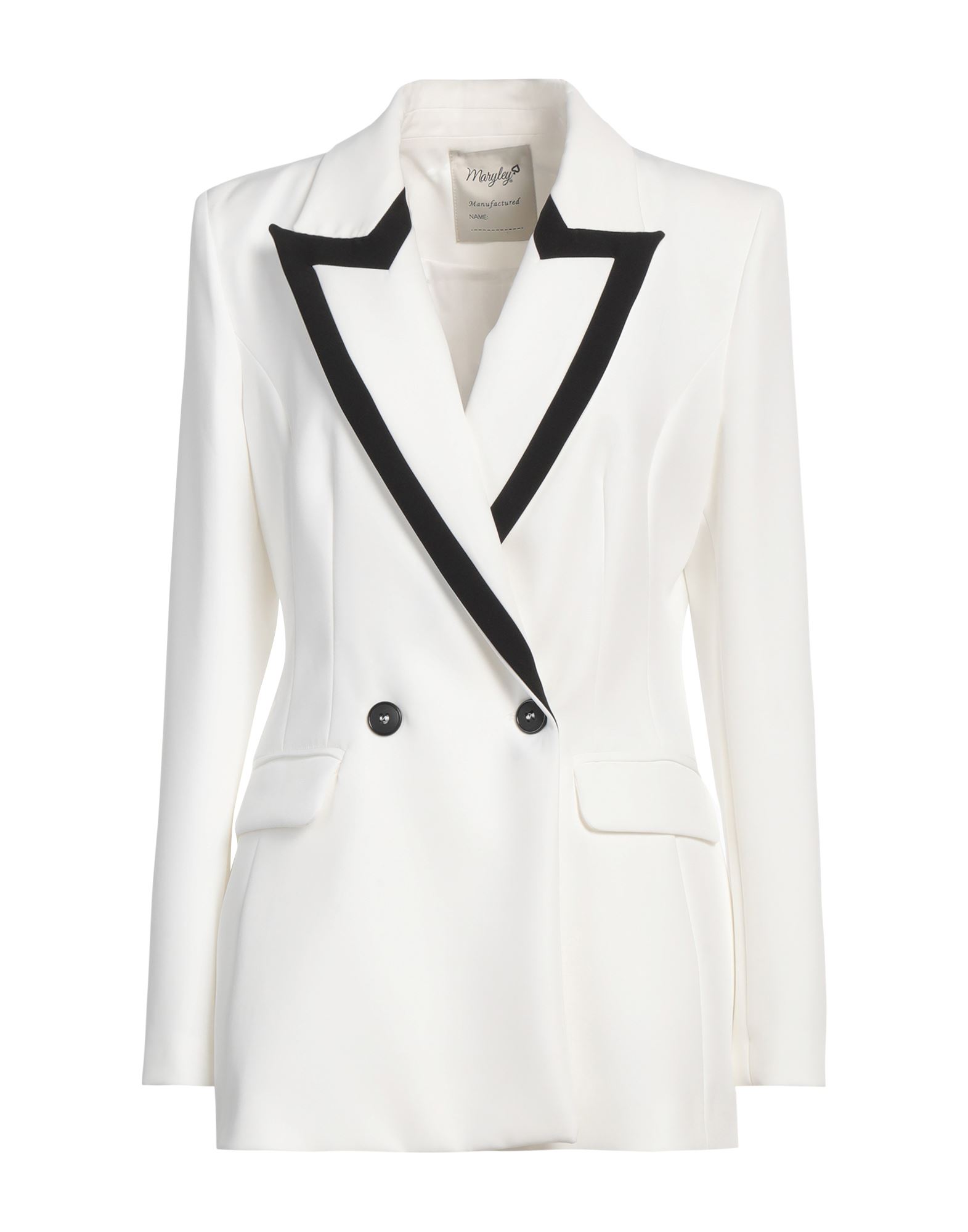 MARYLEY Blazer Damen Weiß MARYLEY Blazer Damen Weiß von MARYLEY