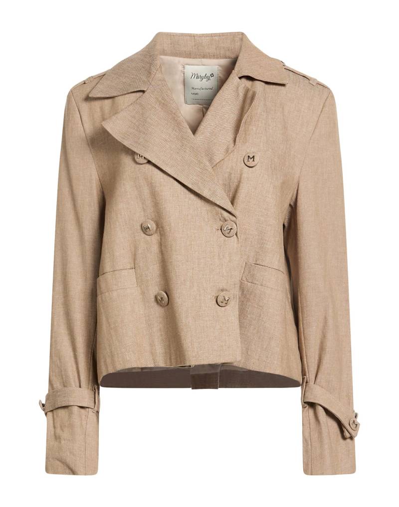 MARYLEY Jacke & Anorak Damen Khaki von MARYLEY