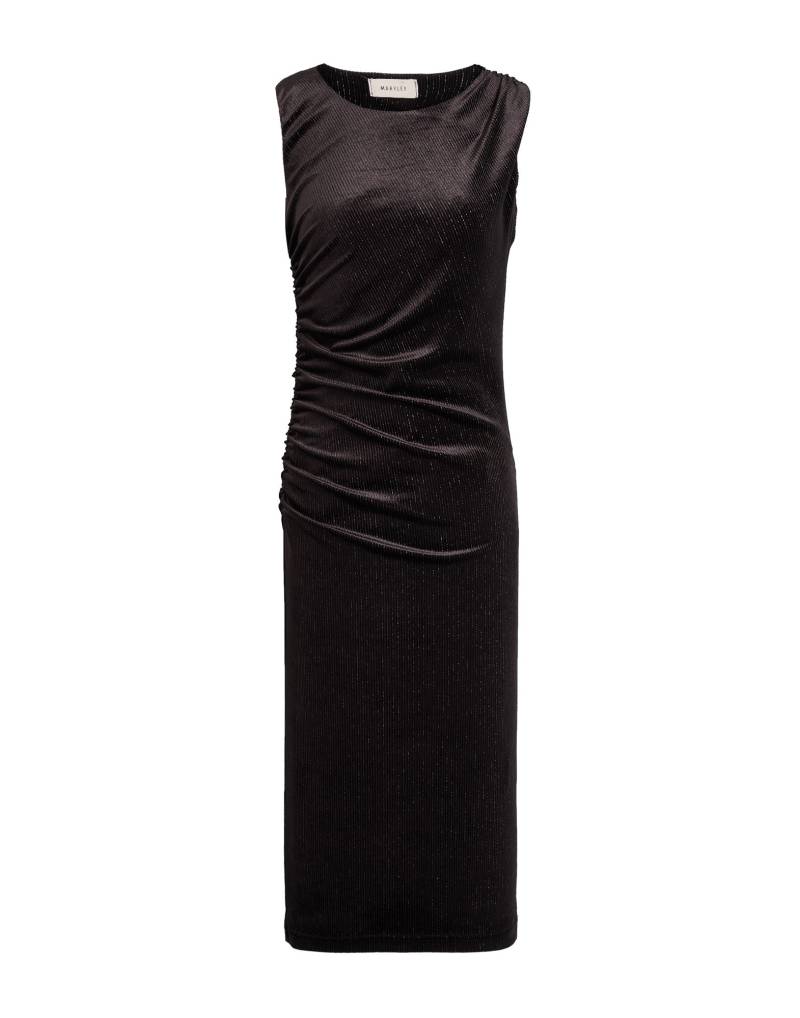 MARYLEY Midi-kleid Damen Schwarz von MARYLEY