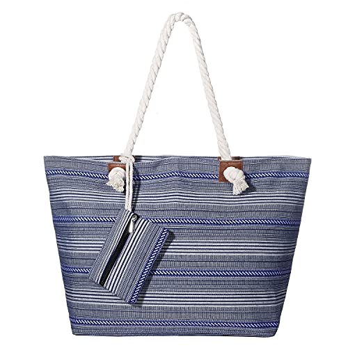 MASADA Badetasche XXL Familie Strandtasche Damen Beach bag groß mit Reißverschluss - Ethno Style von MASADA