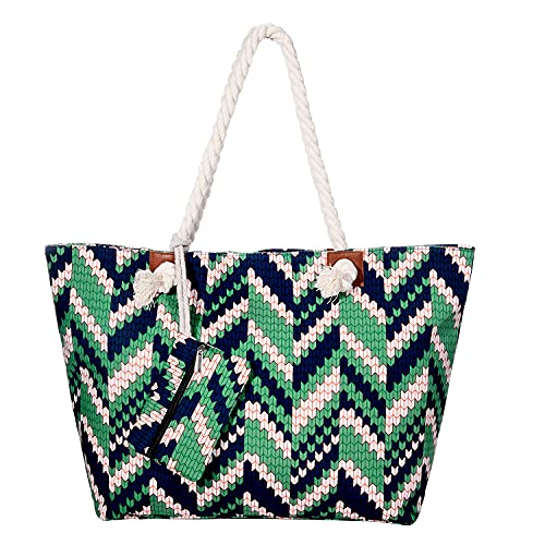 MASADA Badetasche XXL Familie Strandtasche Damen Beach bag groß mit Reißverschluss - Python MASADA Badetasche XXL Familie Strandtasche Damen Beach bag groß mit Reißverschluss - Python von MASADA