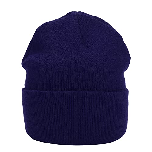 MASADA Damen und Herren Beanie Winter-Mütze - Navy-blau von MASADA