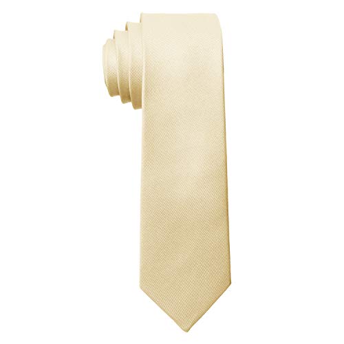 MASADA Herren-Krawatte von Hand gefertigt & sorgfältig verarbeitet 6 cm breit Champagner von MASADA