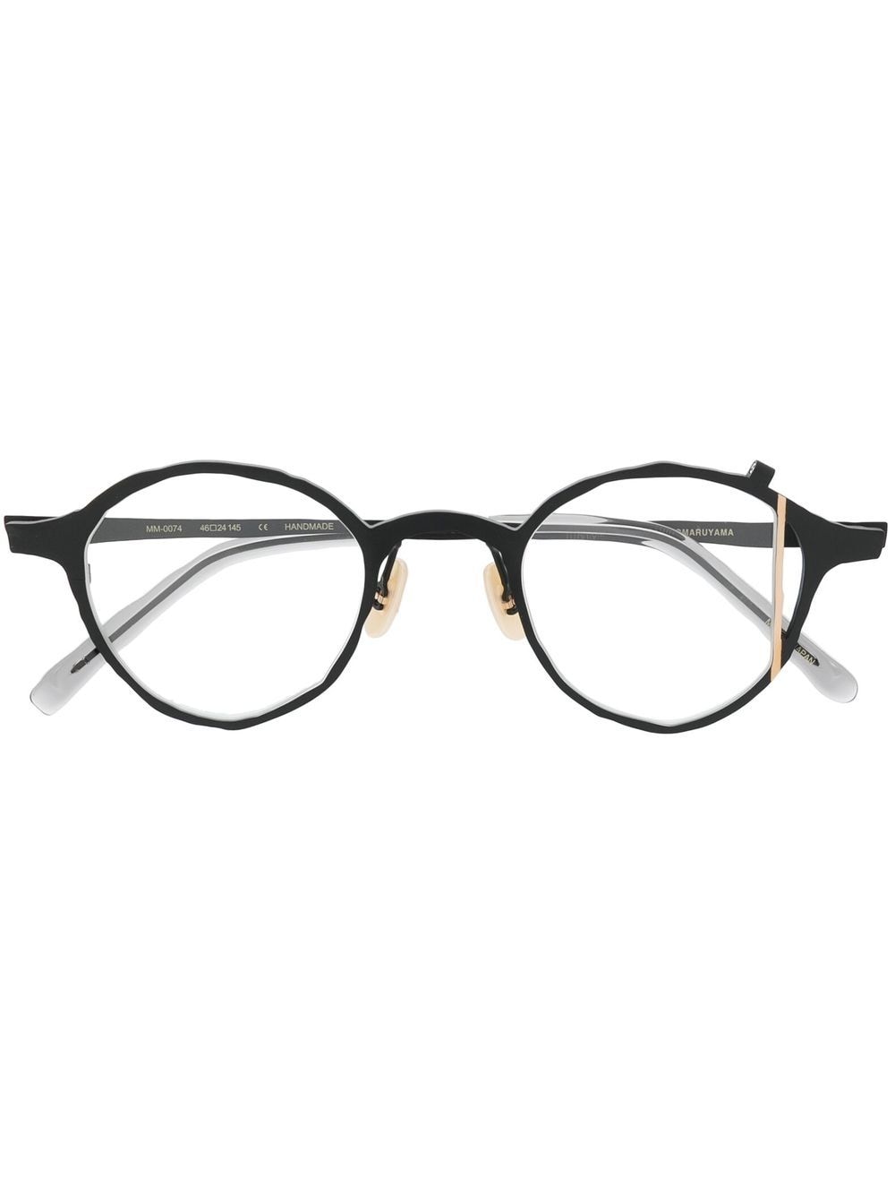 MASAHIROMARUYAMA Brille mit rundem Gestell - Schwarz von MASAHIROMARUYAMA