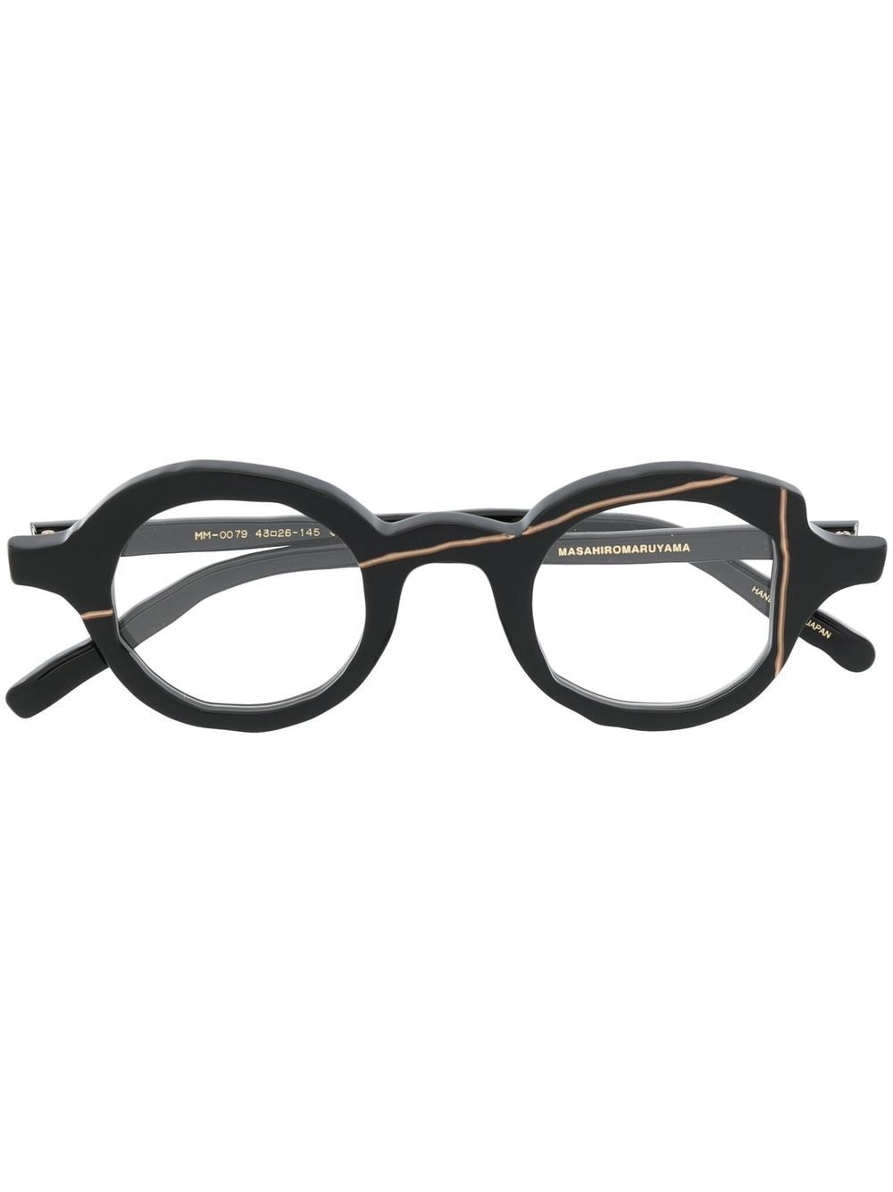 MASAHIROMARUYAMA Brille mit rundem Gestell - Schwarz von MASAHIROMARUYAMA