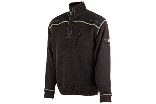 Mascot® Frontline Strickpullover mit kurzem Reißverschluss - 50354-835" L Schwarz von MASCOT