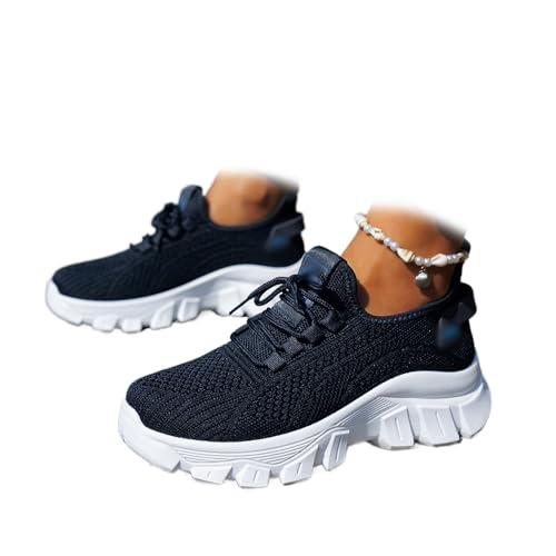 Orthopedic Sneakers for Women 2025 Womens Running Shoes Tennis Walking Gym Sneaker Fashion Workout Atheltic Slip On Sport Shoe (Blue,37EU) von MASHANGGOU