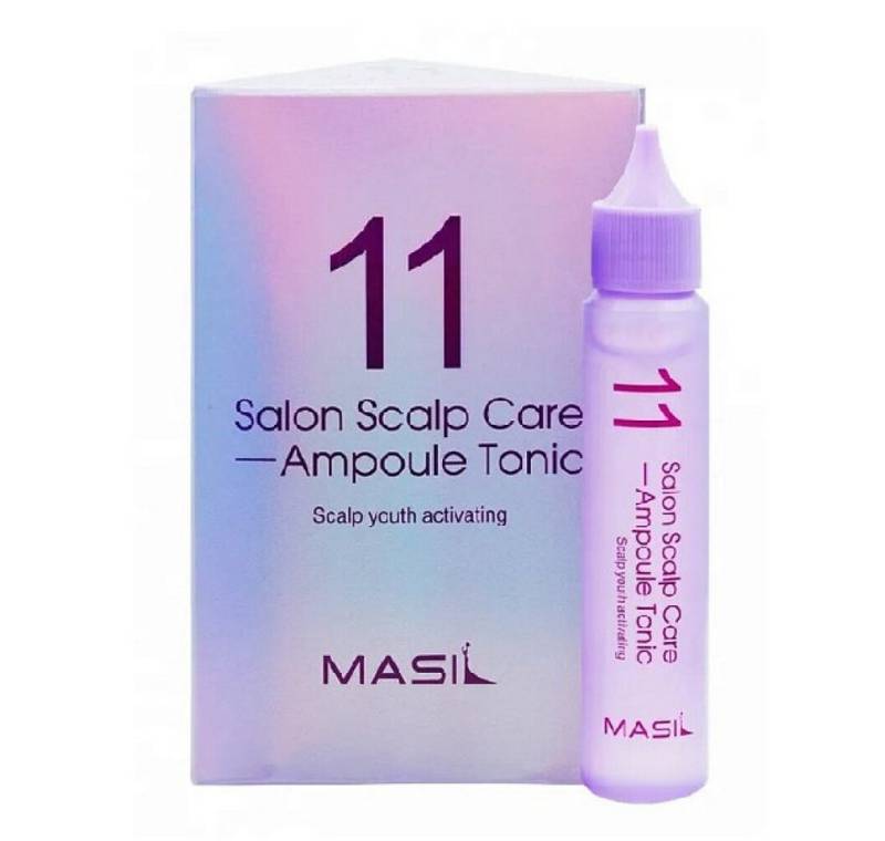 MASIL Haarpflege-Set Beruhigendes Kopfhauttonikum 11 4 x 30 ml von MASIL