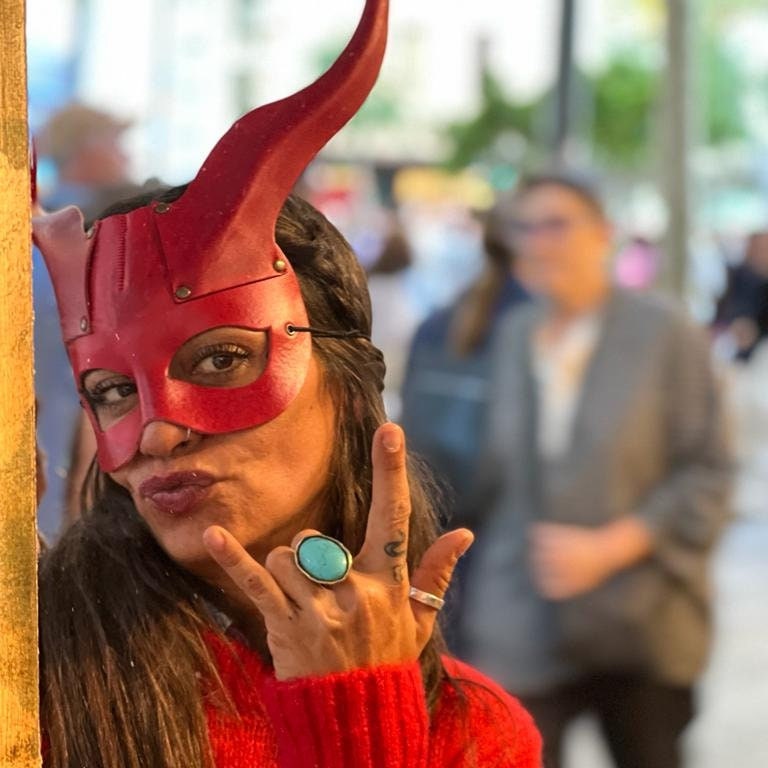 Maleficent Ledermaske Maleficent Ledermaske von MASKARAS