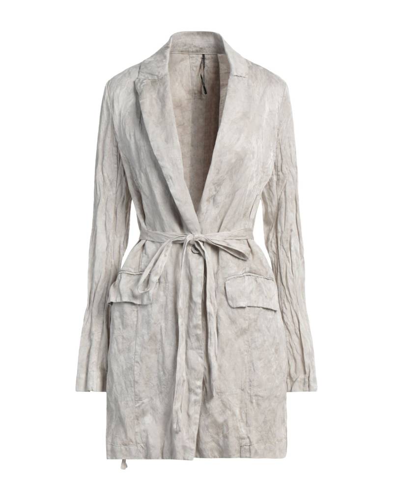 MASNADA Jacke, Mantel & Trenchcoat Damen Hellgrau von MASNADA