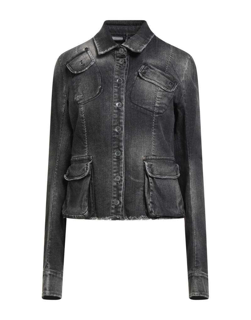 MASNADA Jeansjacke/-mantel Damen Schwarz von MASNADA