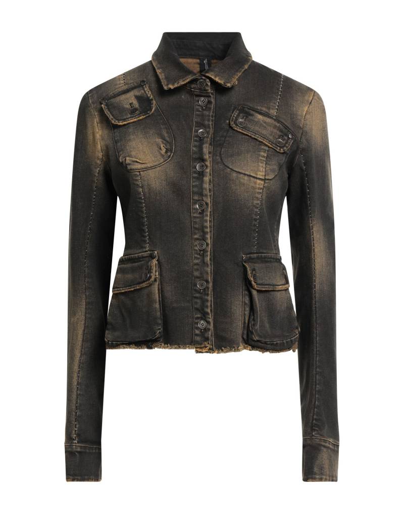 MASNADA Jeansjacke/-mantel Damen Schwarz von MASNADA