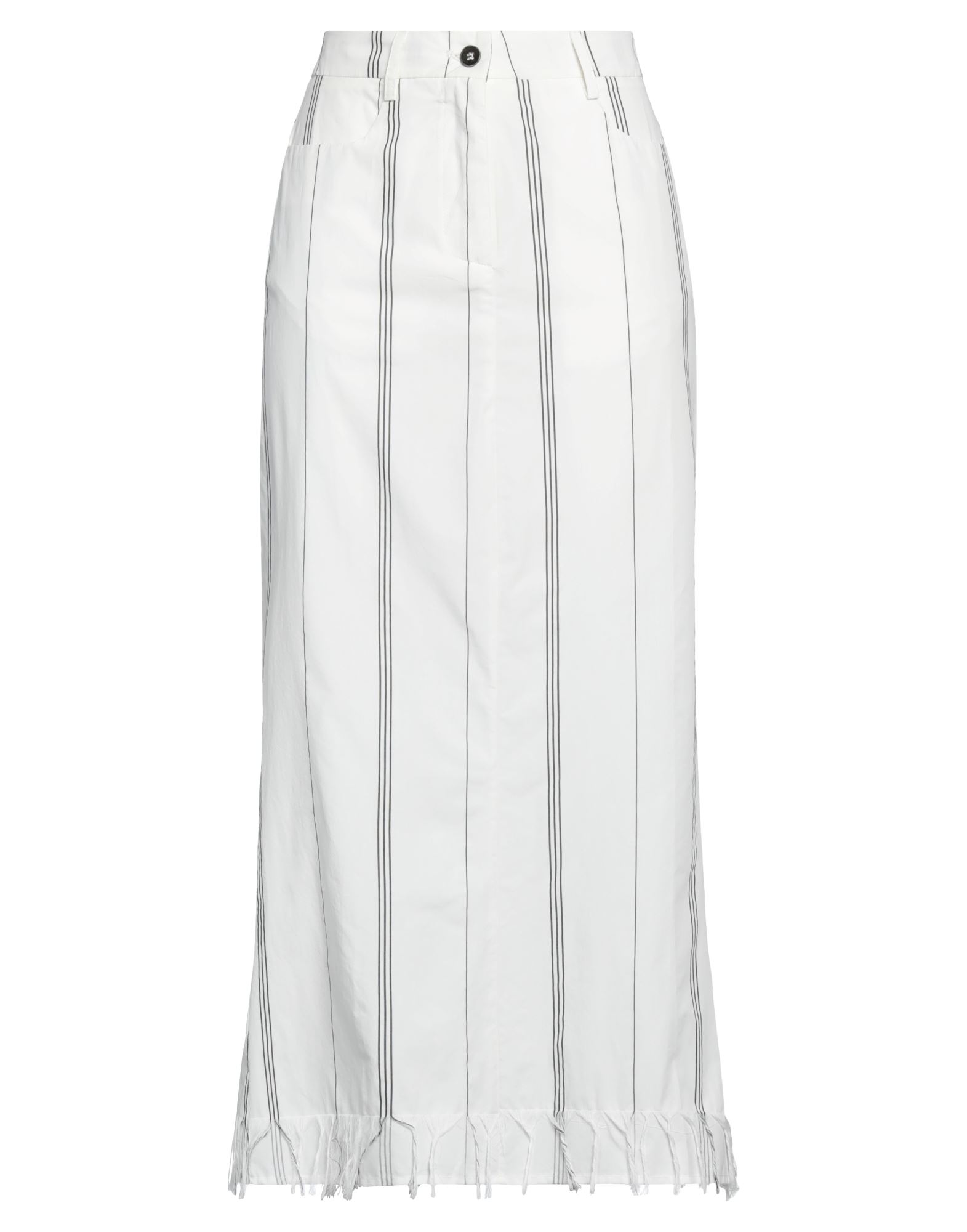 MASNADA Midi-rock Damen Weiß MASNADA Midi-rock Damen Weiß von MASNADA