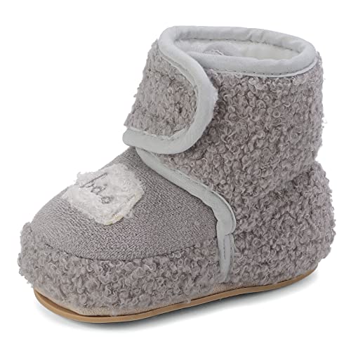 MASOCIO Baby Winterschuhe Junge Mädchen Babyschuhe Winter Baby Boots Stiefel Booties Hausschuhe Winterstiefel Schuhe Größe 19 6-12 Monate Grau 1 MASOCIO Baby Winterschuhe Junge Mädchen Babyschuhe Winter Baby Boots Stiefel Booties Hausschuhe Winterstiefel Schuhe Größe 19 6-12 Monate Grau 1 von MASOCIO