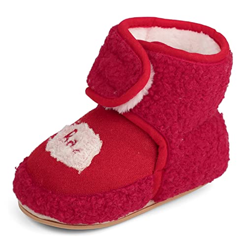 MASOCIO Baby Winterschuhe Mädchen Babyschuhe Winter Baby Boots Stiefel Booties Hausschuhe Winterstiefel Schuhe Größe 19 6-12 Monate Rot 1 MASOCIO Baby Winterschuhe Mädchen Babyschuhe Winter Baby Boots Stiefel Booties Hausschuhe Winterstiefel Schuhe Größe 19 6-12 Monate Rot 1 von MASOCIO