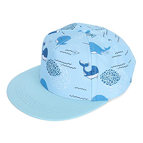 MASOCIO Cap Kinder Jungen Mädchen Baseball Kappe Kleinkind Trucker Caps Snapback Basecap Cappy Hut Alter 2-4 Jahre Hellblau von MASOCIO