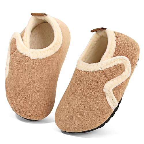 MASOCIO Hausschuhe Kinder Mädchen Junge Plüsch Warme Winter Puschen Barfußhausschuhe Barfusshausschuhe Kind Barfuss Barfuß Barfussschuhe Barfußschuhe Baby Kleinkind Pantoffeln Größe 28 29 Braun MASOCIO Hausschuhe Kinder Mädchen Junge Plüsch Warme Winter Puschen Barfußhausschuhe Barfusshausschuhe Kind Barfuss Barfuß Barfussschuhe Barfußschuhe Baby Kleinkind Pantoffeln Größe 28 29 Braun von MASOCIO