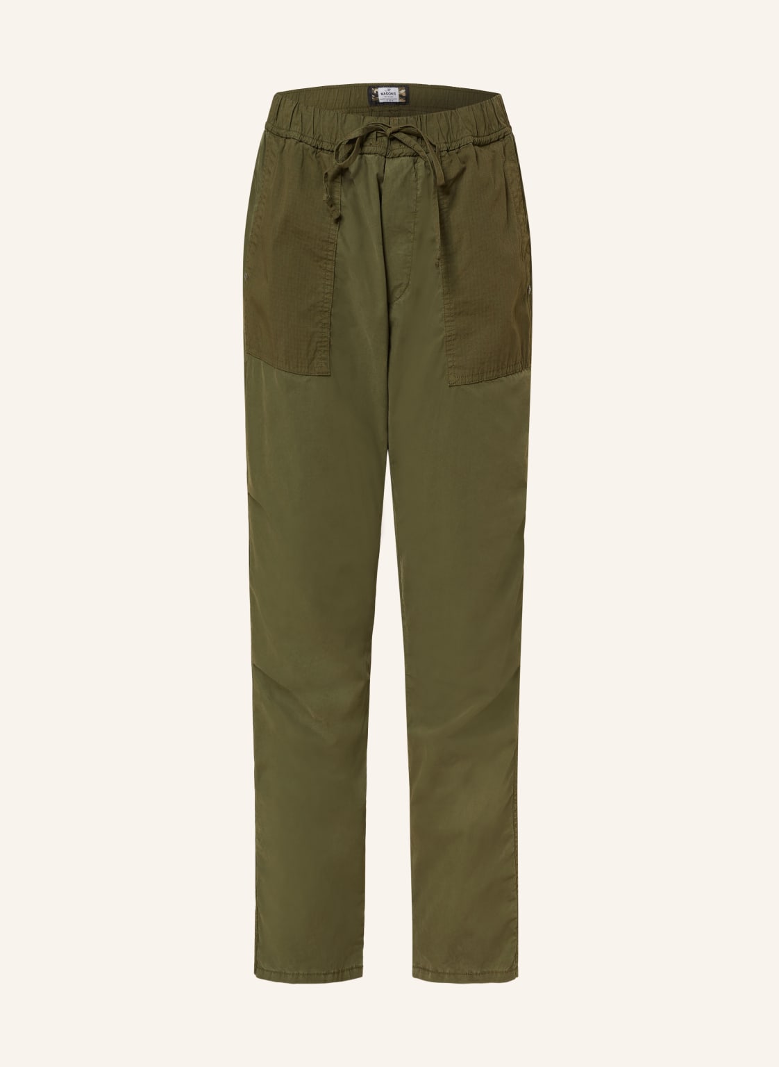 Mason's Hose Fatique Jogger Im Jogging-Stil gruen von MASON'S