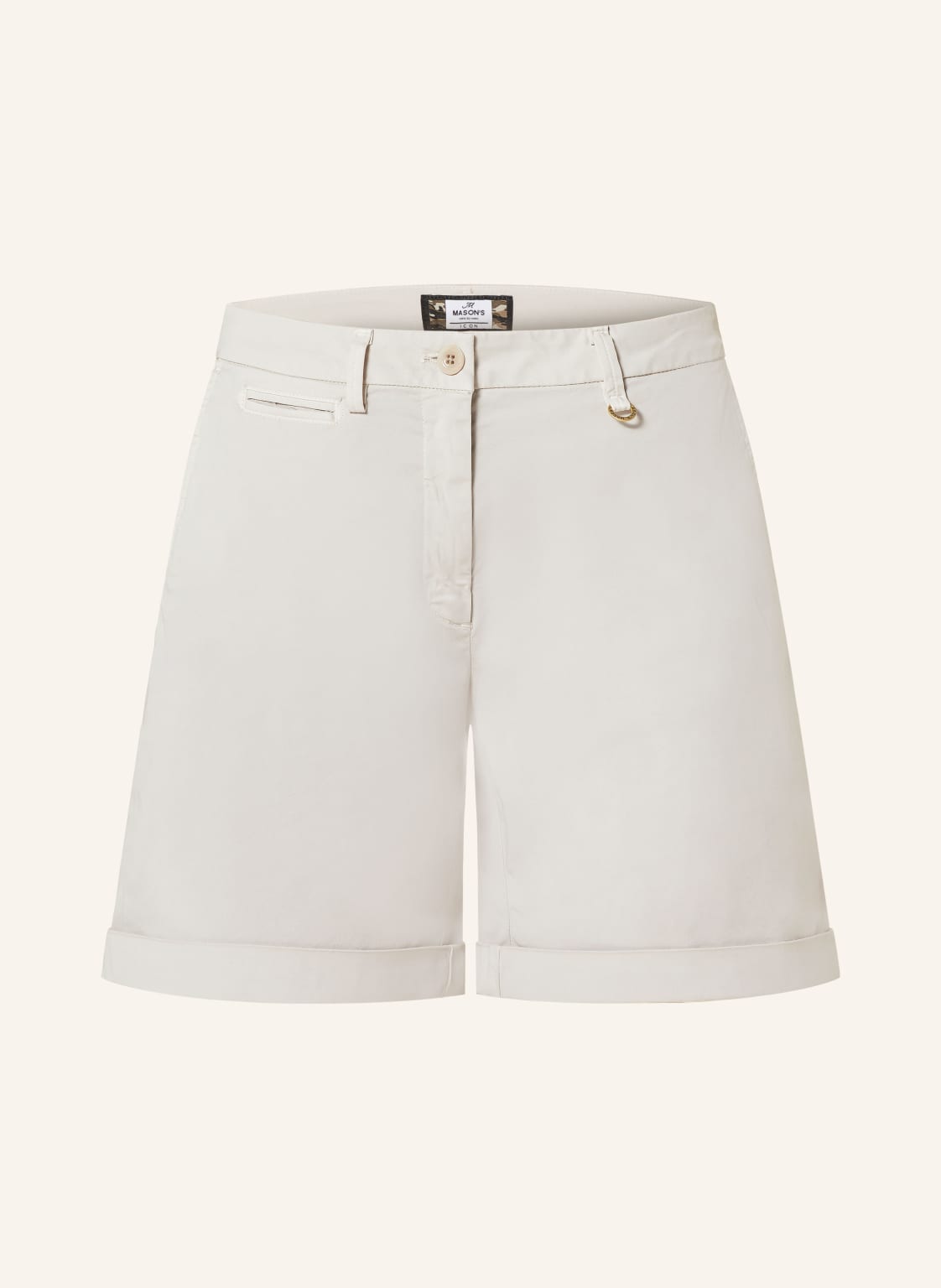 Mason's Shorts Jacqueline Curvie beige von MASON'S